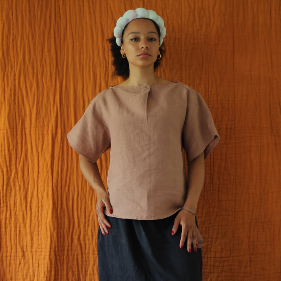 Minku natural linen shirt