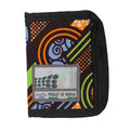 Hisham Wallet - Blue & Orange