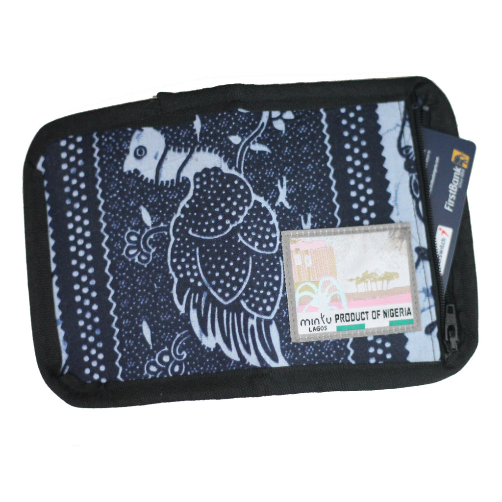 Hisham Wallet - Indigo