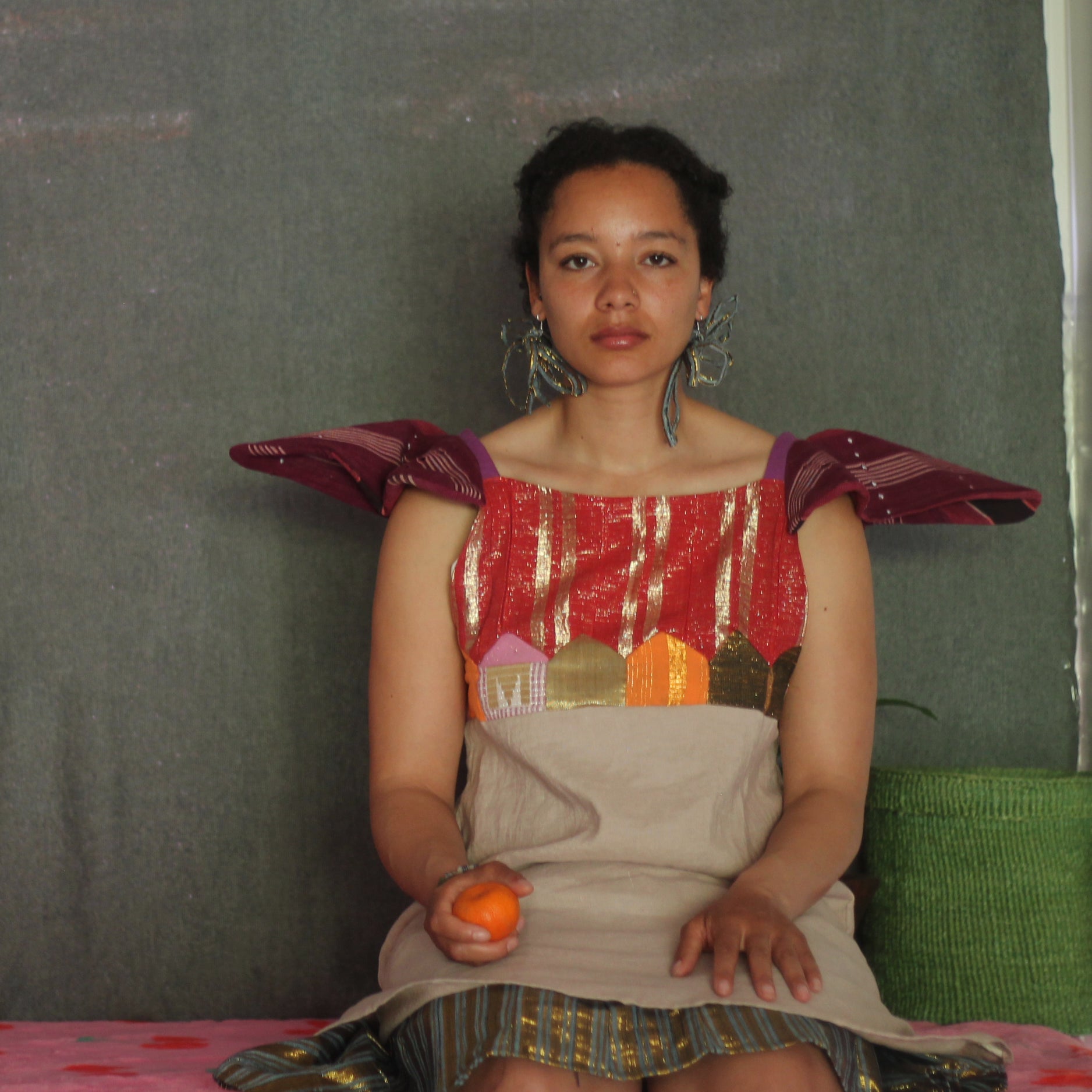 Minku Momo top - reds