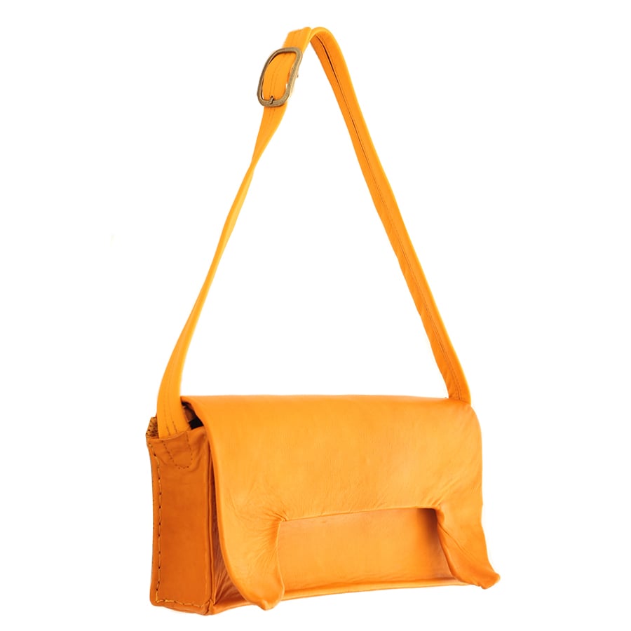 Owewe leather messenger bag